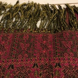 NWOT fringed pashmina